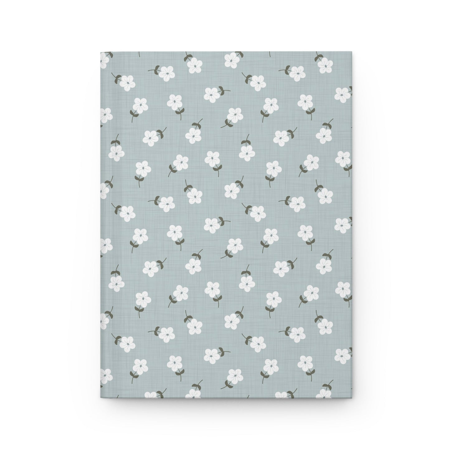 Heirloom Petites Blue Hardcover Journal with hand drawn artwork - Flourish Moon Studio
