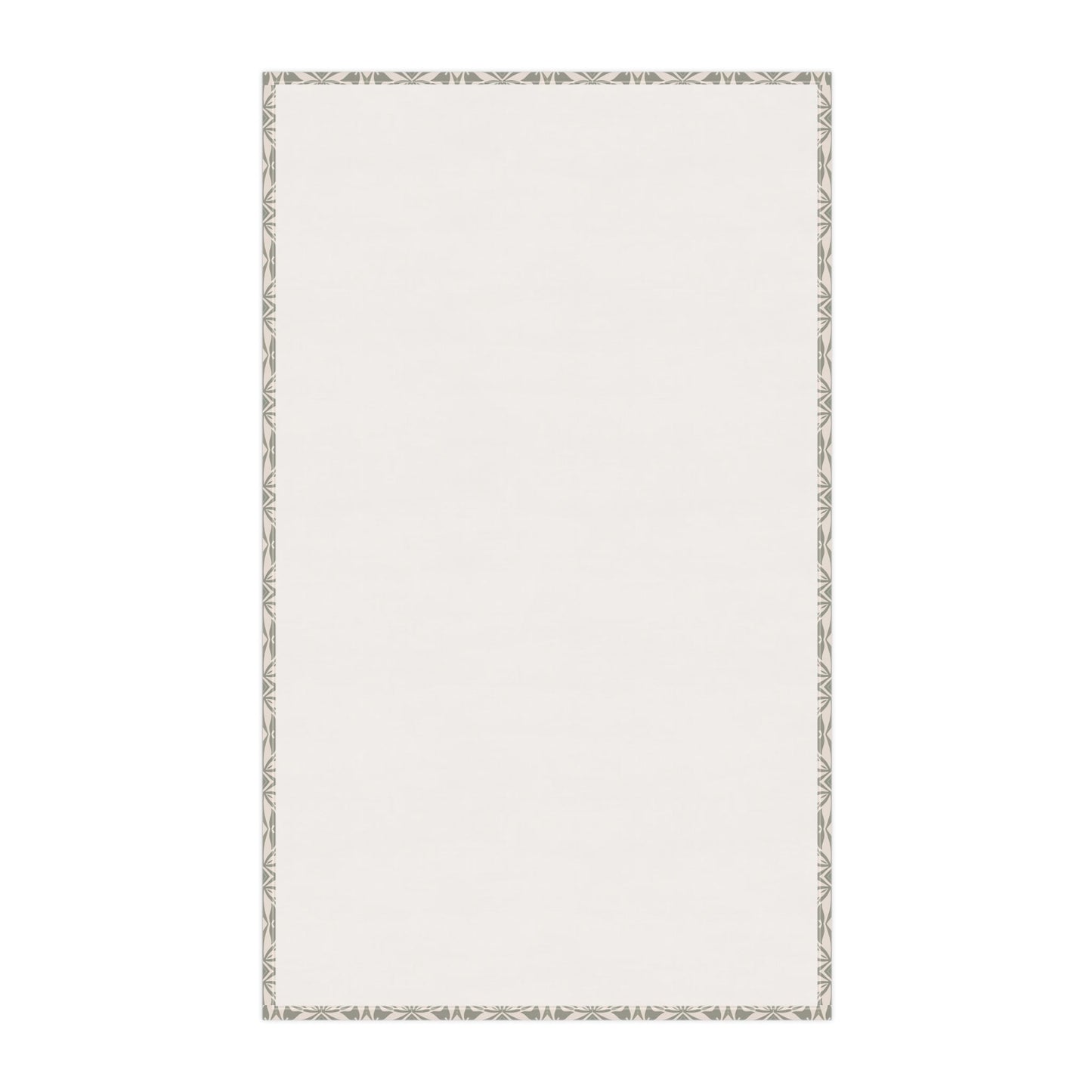 Leaf Whispers Tea Towel with hand - drawn artwork - Flourish Moon Studio