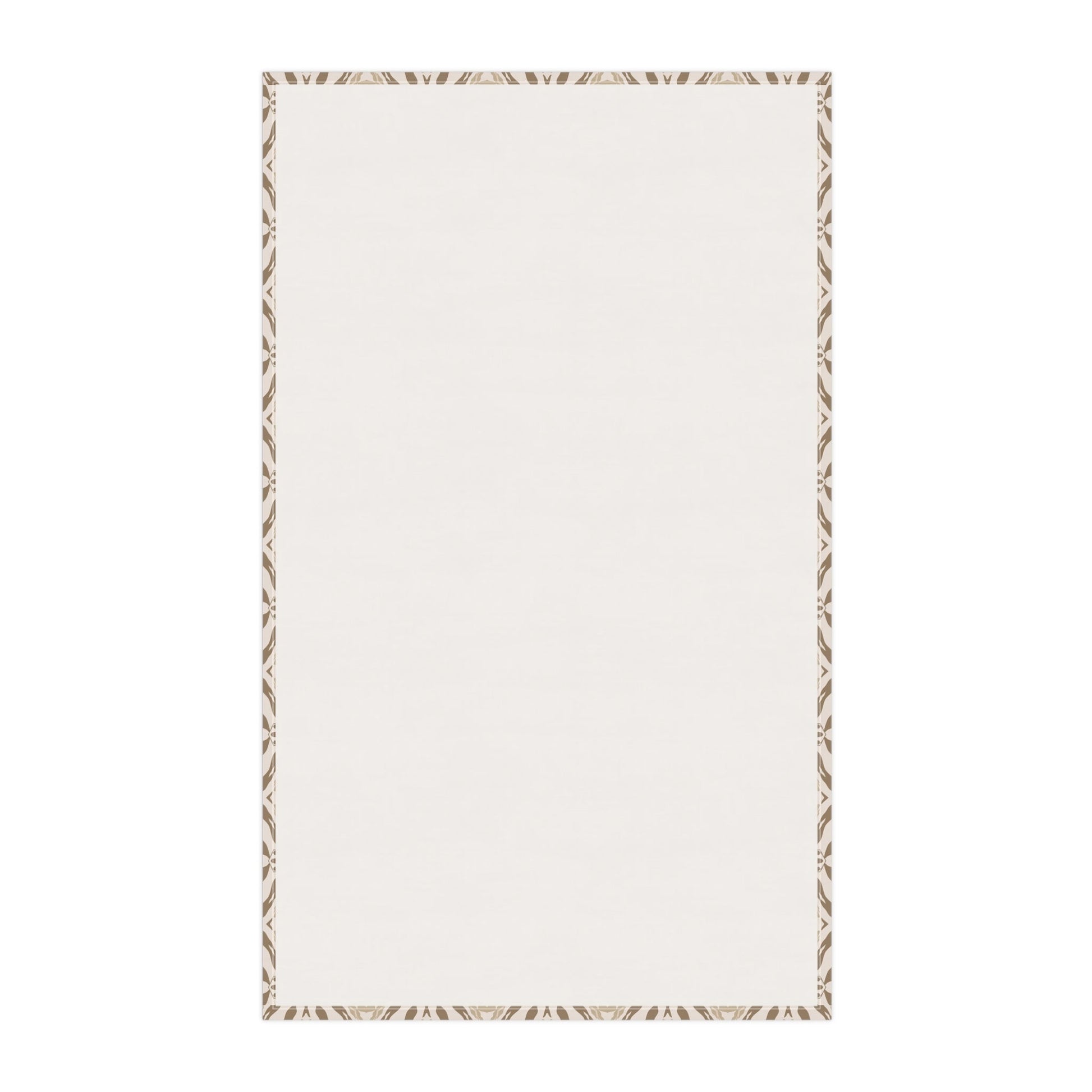 Meadow Crest Tea Towel with hand - drawn artwork - Flourish Moon Studio
