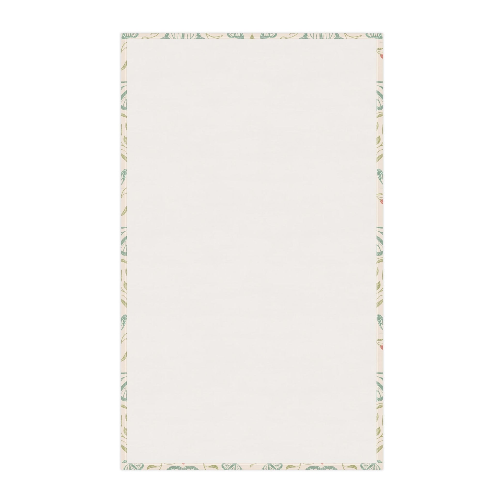 Meadowlace Butterflies Tea Towel with hand - drawn artwork - Flourish Moon Studio