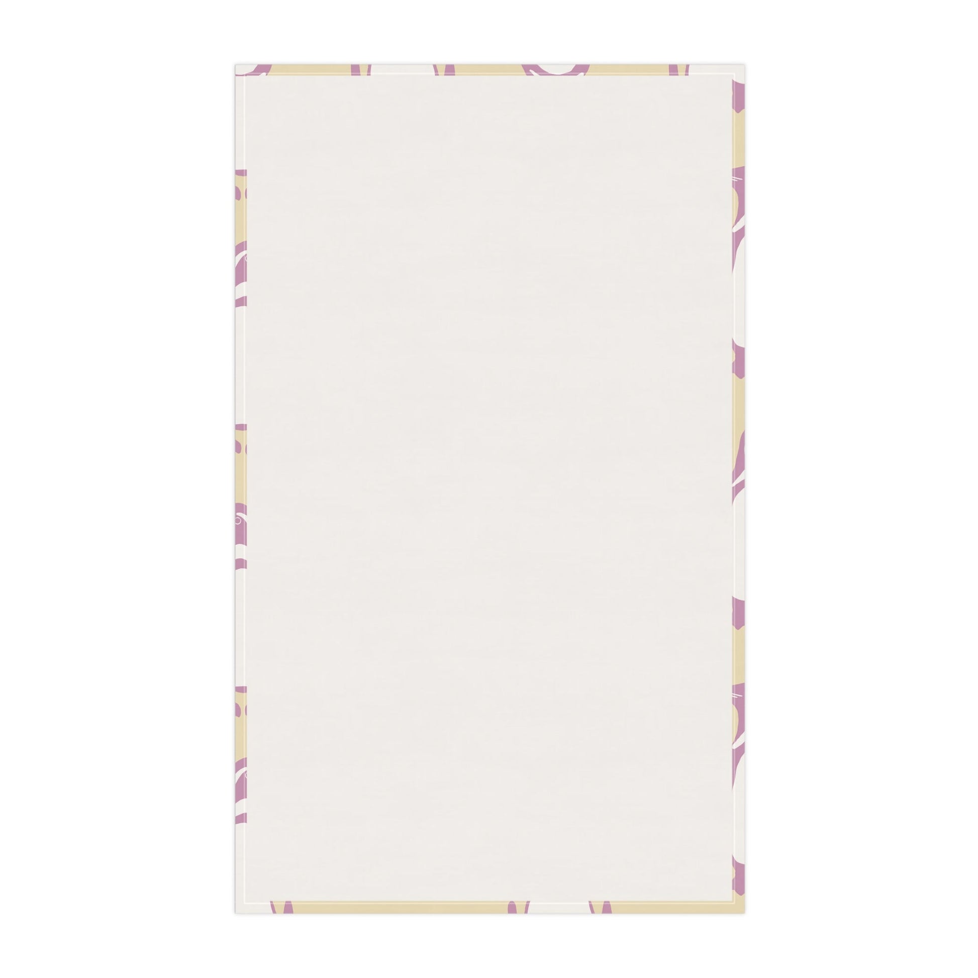 Penguin Bubblegum & Butter Tea Towels with hand - drawn artwork - Flourish Moon Studio