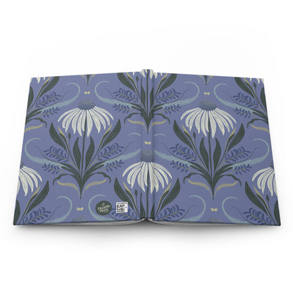 Floral patterned open on a white background