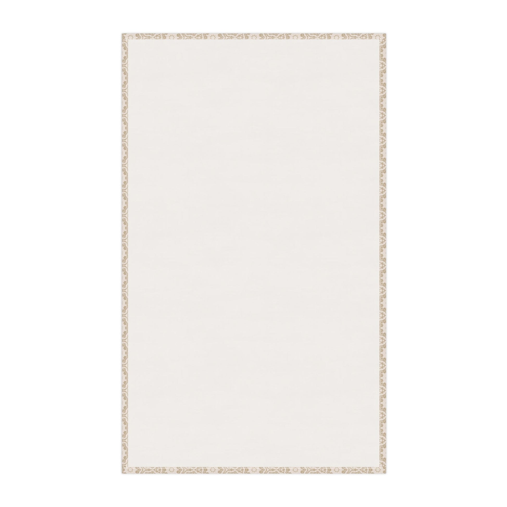 Petal Lace Tea Towel with hand - drawn artwork - Flourish Moon Studio