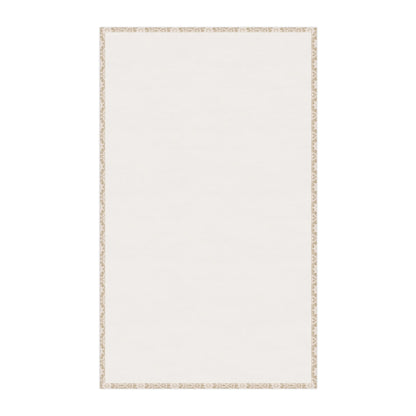 Petal Lace Tea Towel with hand - drawn artwork - Flourish Moon Studio
