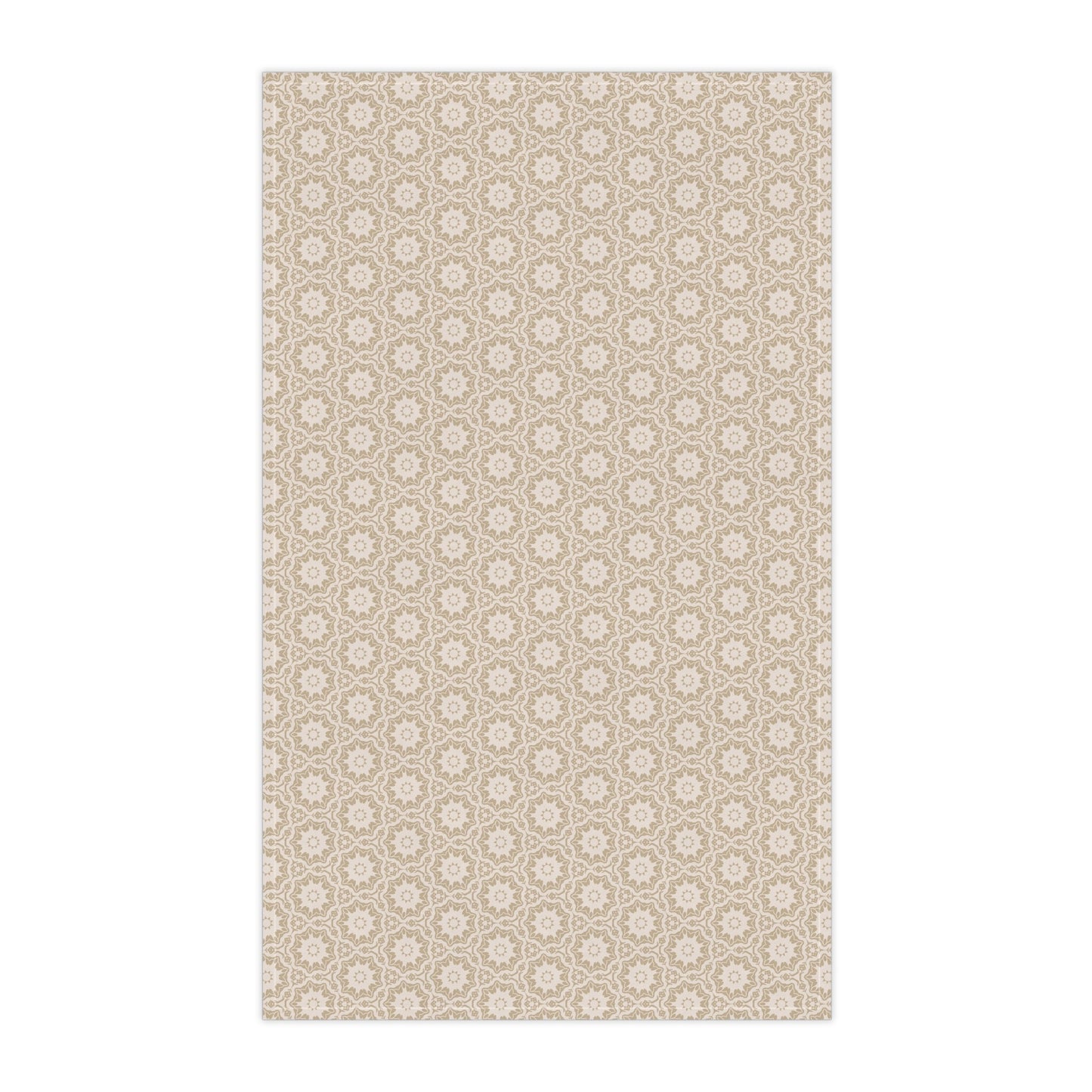 Petal Lace Tea Towel with hand - drawn artwork - Flourish Moon Studio
