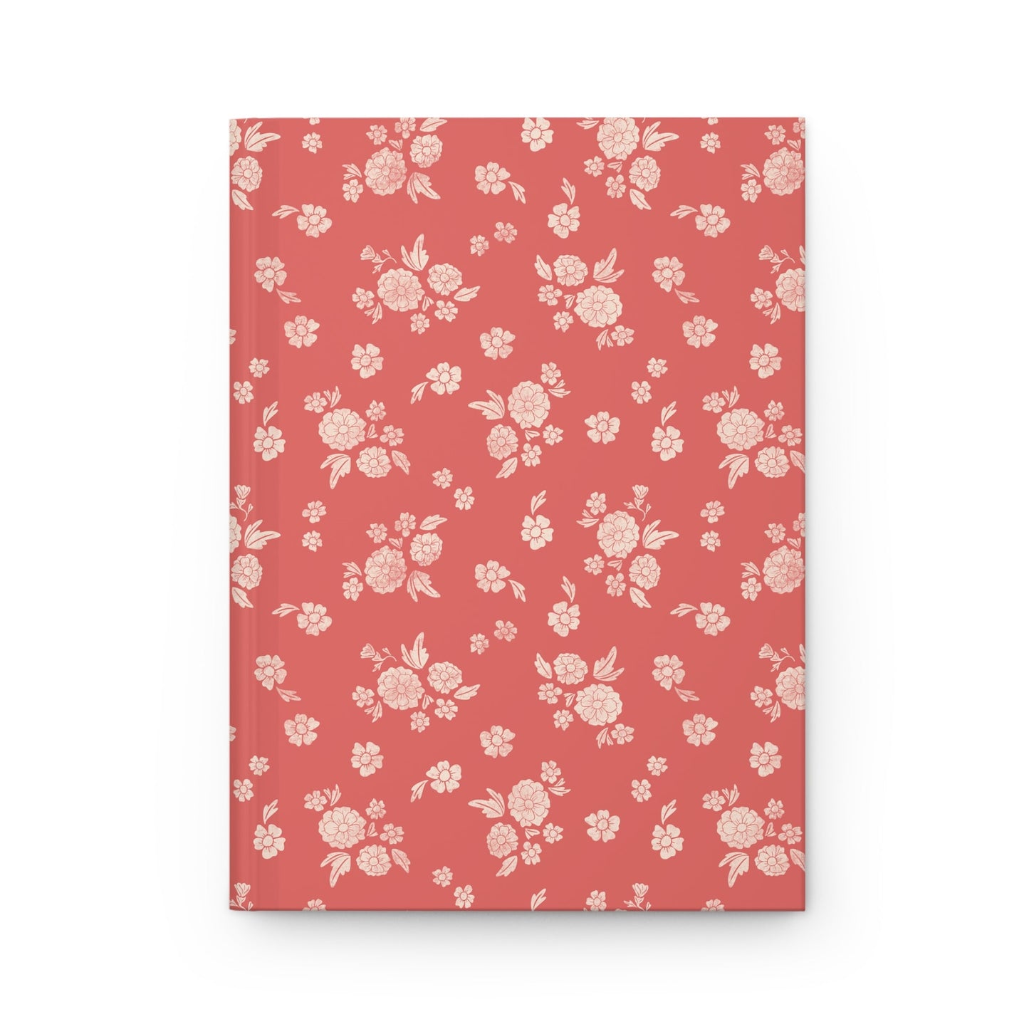 Prairie Bloom Prairie Poppy Hardcover Journal with hand drawn artwork - Flourish Moon Studio