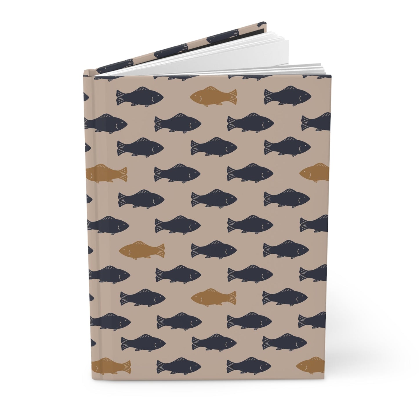 School of Wanderers Hardcover Journal with hand - drawn artwork - Flourish Moon Studio