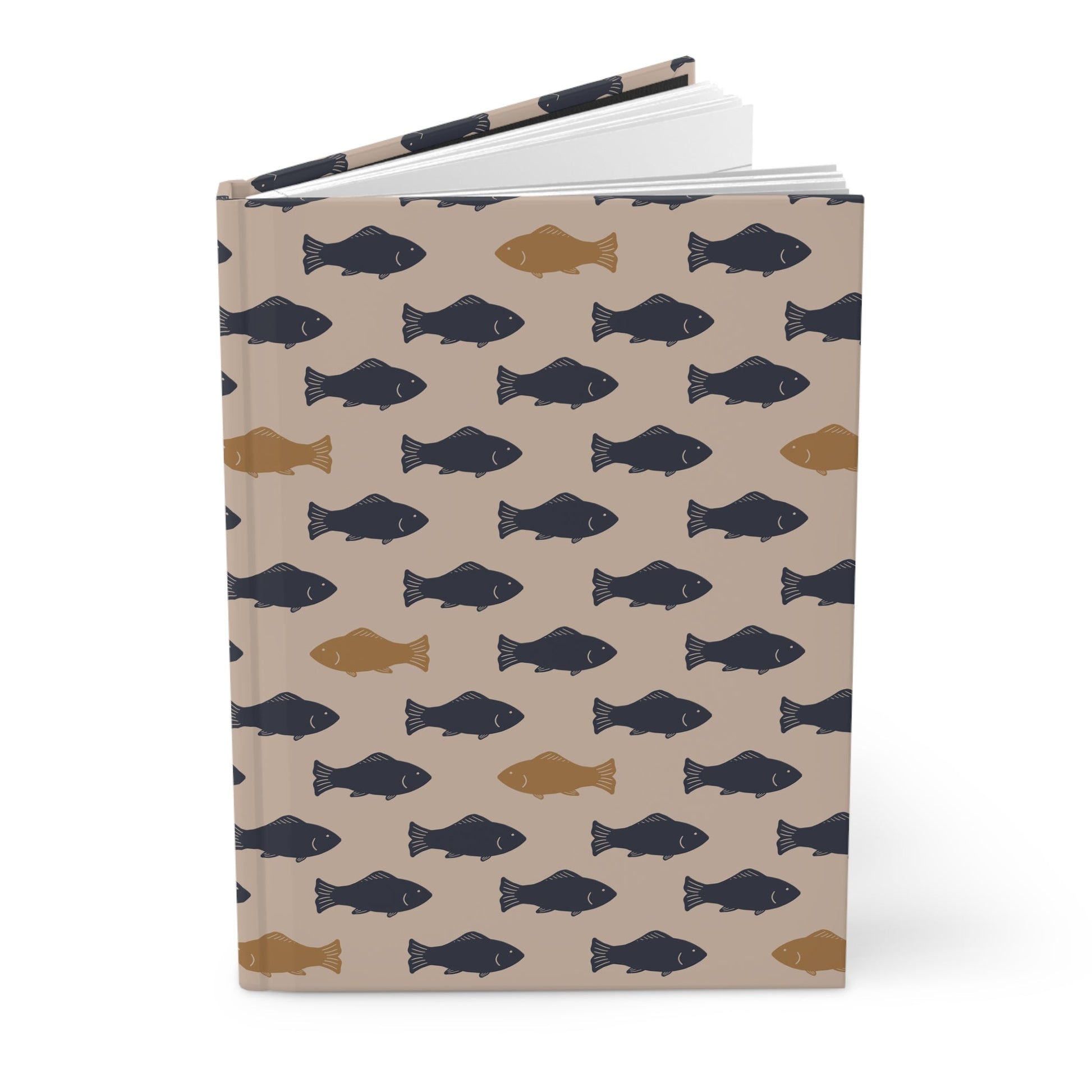 School of Wanderers Hardcover Journal with hand - drawn artwork - Flourish Moon Studio