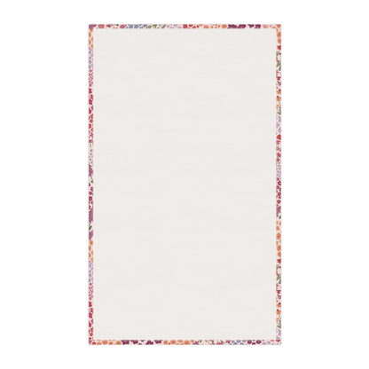Summer Breeze Tea Towel with hand - drawn artwork - Flourish Moon Studio