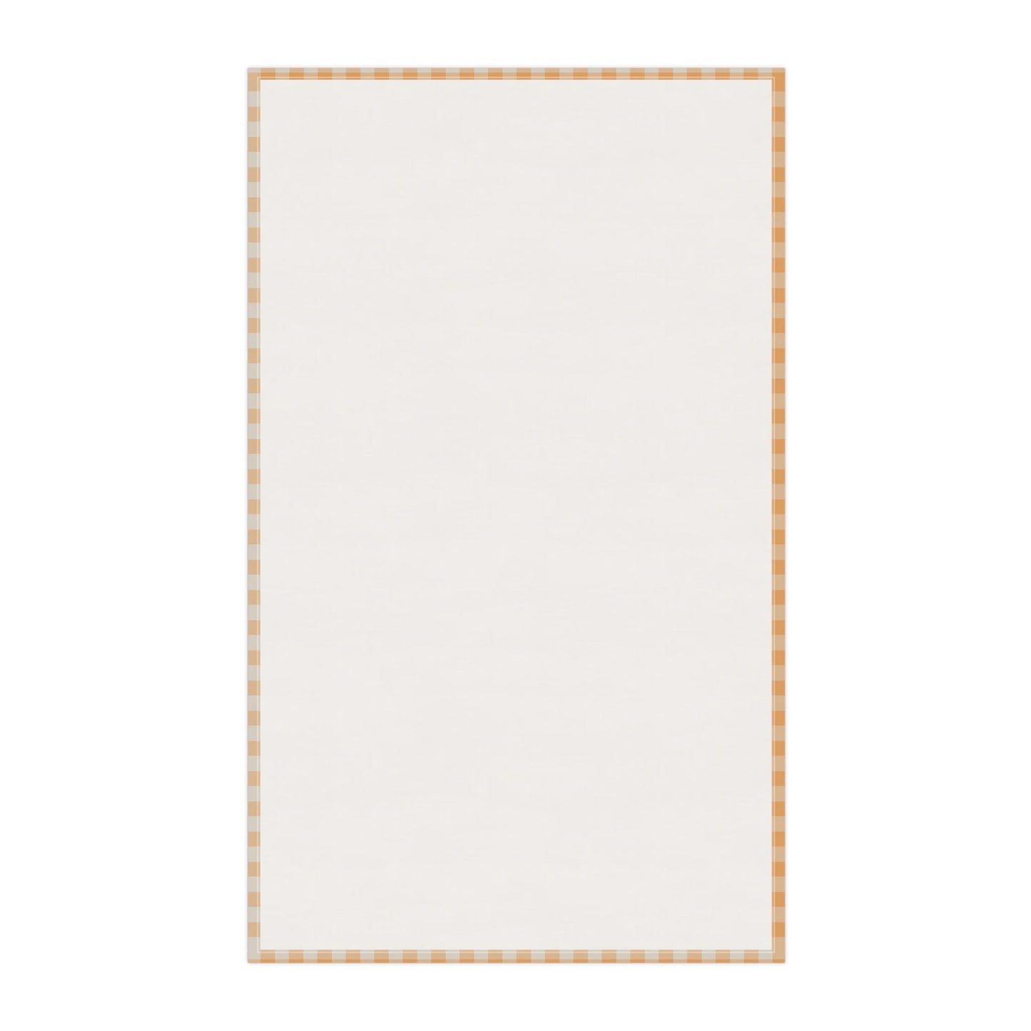 Sun Check Tea Towel with hand - drawn artwork - Flourish Moon Studio