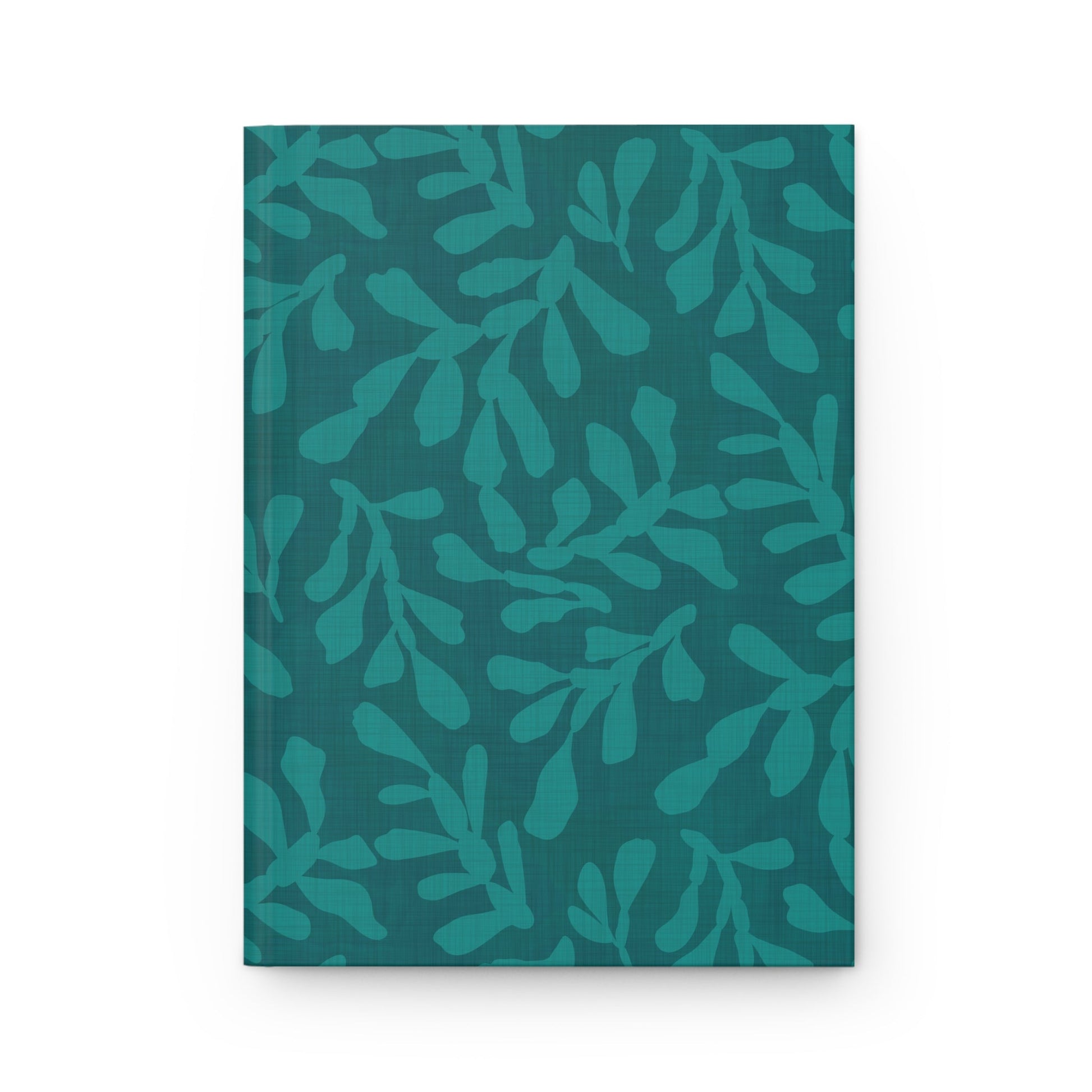 Tidal Veil Hardcover Journal with hand - drawn artwork - Flourish Moon Studio